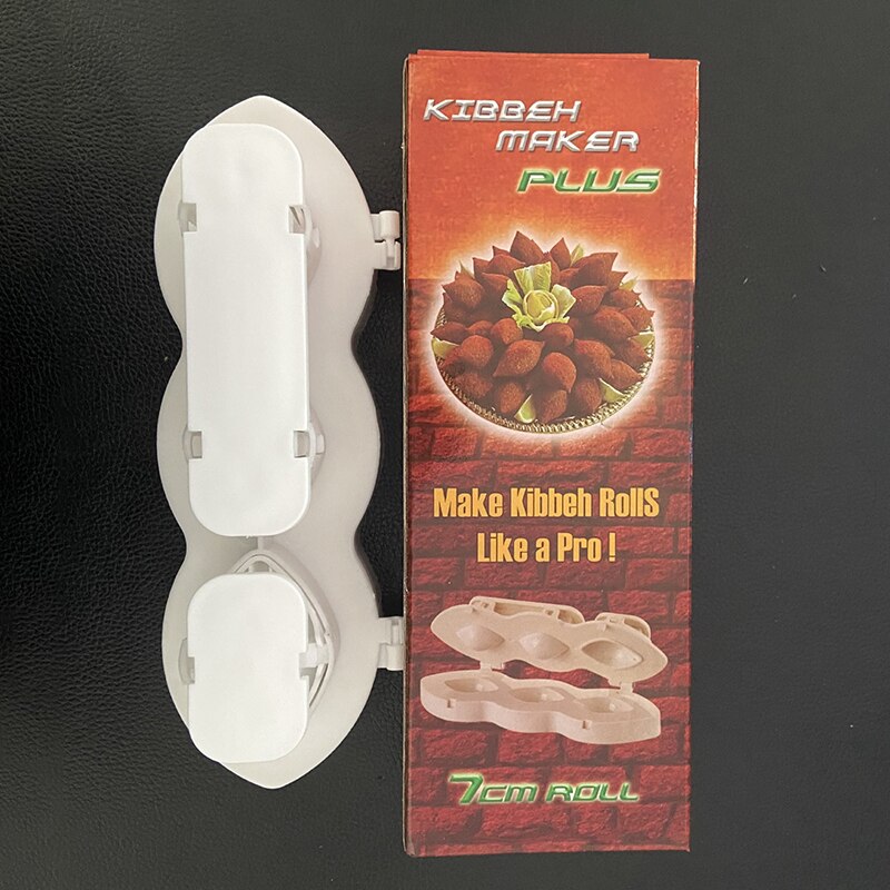 Triple Slot Plastic Kibbeh Mold Press by HitMyNeed