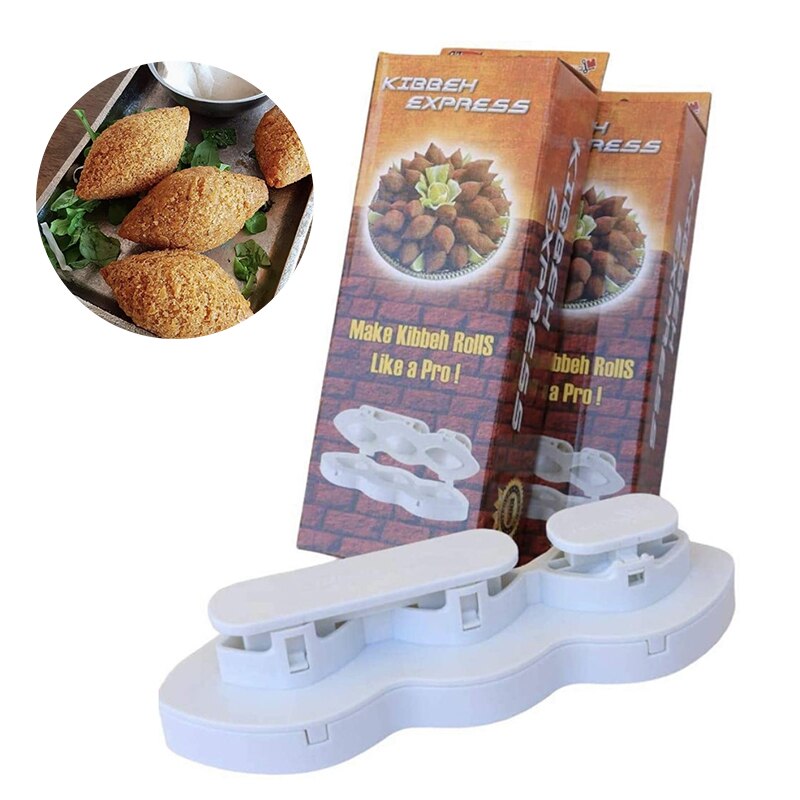 Triple Slot Plastic Kibbeh Mold Press by HitMyNeed