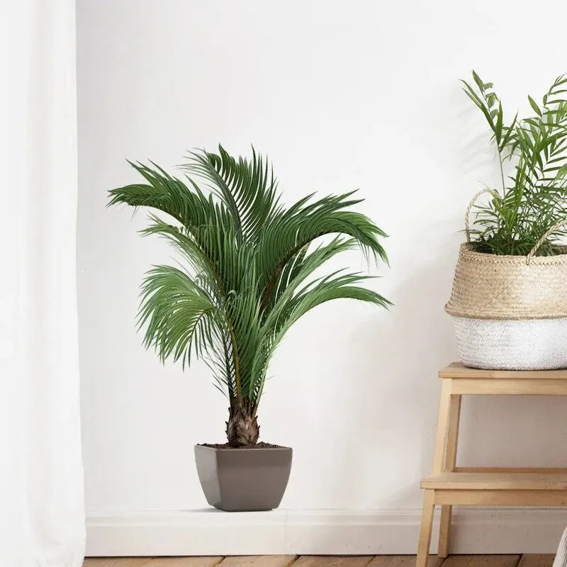 Tropical Green Leaf Self-Adhesive Wall Sticker by HitMyNeed