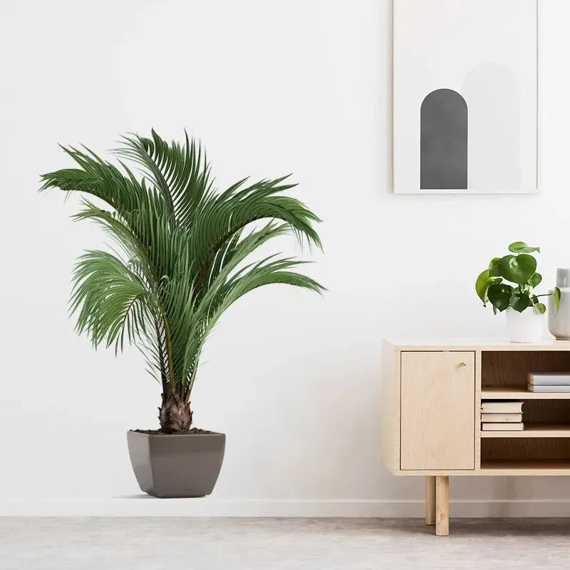 Tropical Green Leaf Self-Adhesive Wall Sticker by HitMyNeed