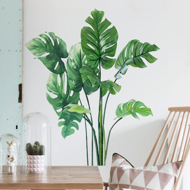 Tropical Palm Wall Decal PVC Sticker 60 x 70 cm by HitMyNeed