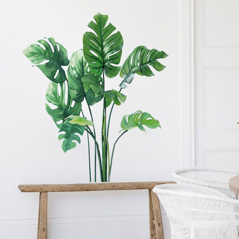 Tropical Palm Wall Decal PVC Sticker 60 x 70 cm by HitMyNeed