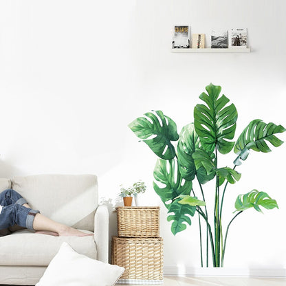 Tropical Palm Wall Decal PVC Sticker 60 x 70 cm by HitMyNeed
