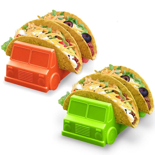 Truck Shape Plastic Taco Holders, Set of 2 by HitMyNeed