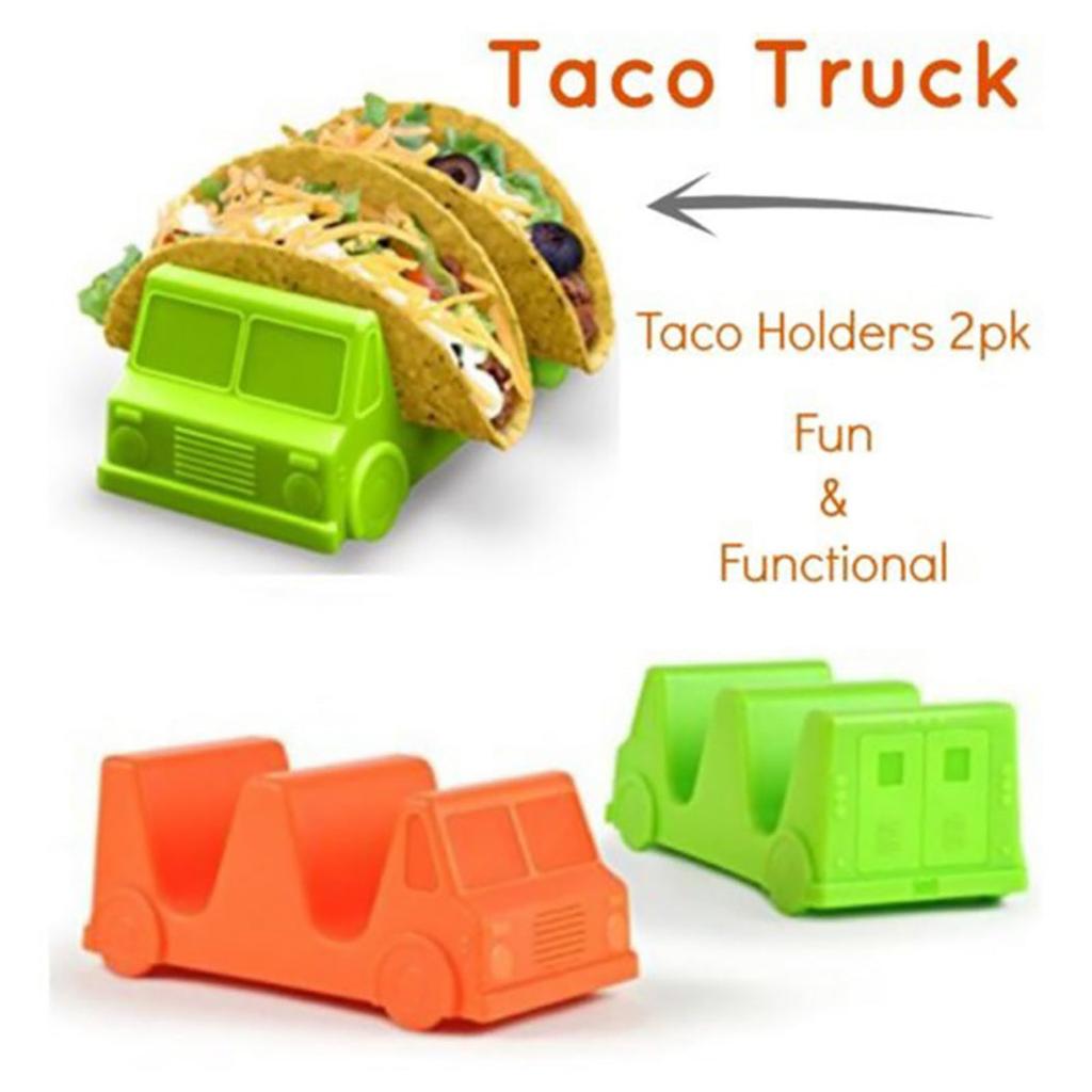 Truck Shape Plastic Taco Holders, Set of 2 by HitMyNeed