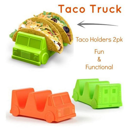 Truck Shape Plastic Taco Holders, Set of 2 by HitMyNeed