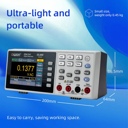 True RMS Digital Bench Multimeter with USB Interface by HitMyNeed