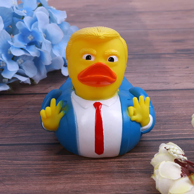 Trump Rubber Duck Bath Toy for Kids & Adults by HitMyNeed