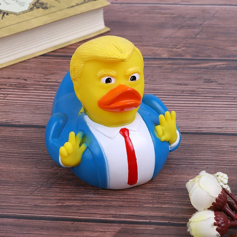 Trump Rubber Duck Bath Toy for Kids & Adults by HitMyNeed