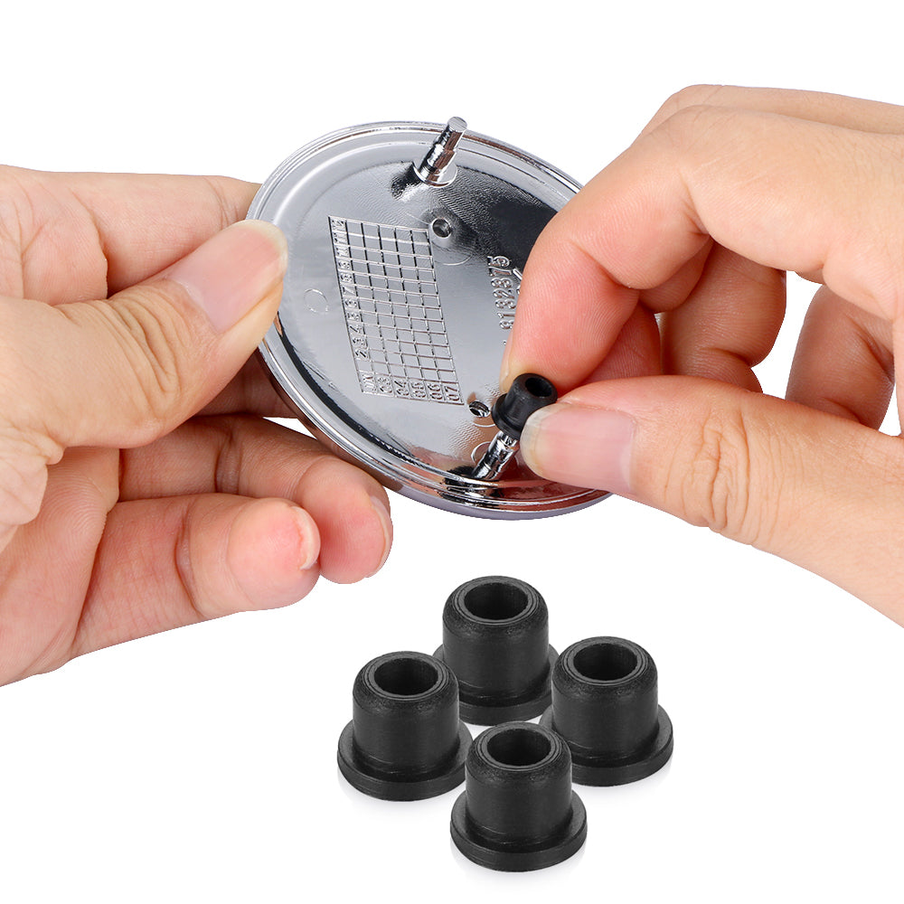 Trunk Emblem Grommet Fasteners Set of 4 by HitMyNeed