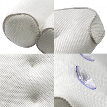 Tub Pillow Headrest with Non-Slip Suction Cups by HitMyNeed