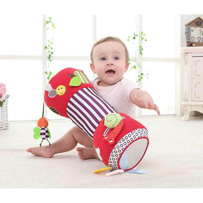 Tummy Time Support Pillow with Toys and Music by HitMyNeed
