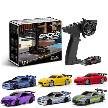 Turbo Racing 1:76 Mini Drift RC Car RTR Kit by HitMyNeed