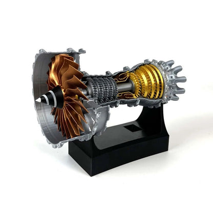 Turbofan Engine Model Aircraft Kit for Adults by HitMyNeed