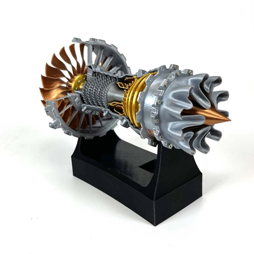 Turbofan Engine Model Aircraft Kit for Adults by HitMyNeed