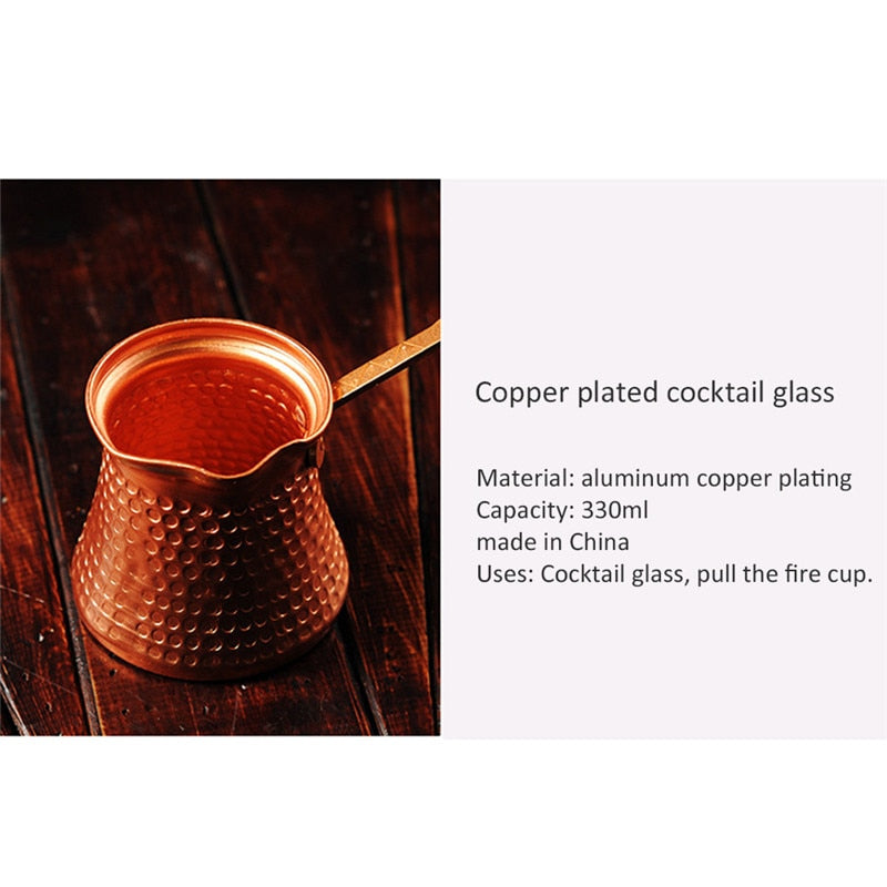 Turkish Coffee Pot 330mL Copper Cezve Pan by HitMyNeed
