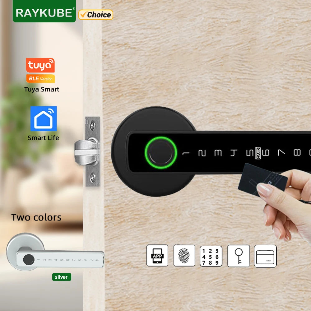 Tuya BLE Fingerprint Smart Door Lock with App Control by HitMyNeed