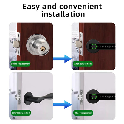Tuya BLE Fingerprint Smart Door Lock with App Control by HitMyNeed