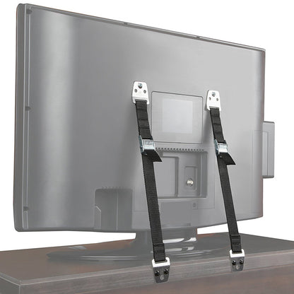 TV & Furniture Anti-Tip Safety Straps (2-Pack) by HitMyNeed