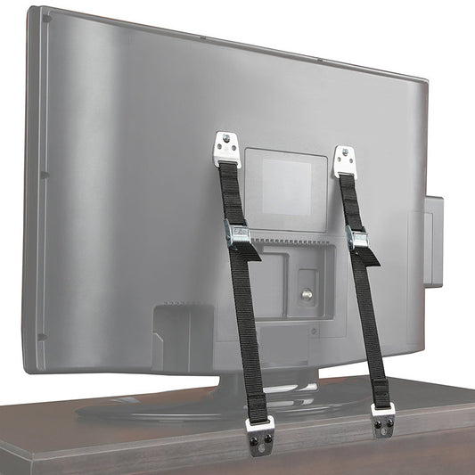 TV & Furniture Anti-Tip Safety Straps (2-Pack) by HitMyNeed