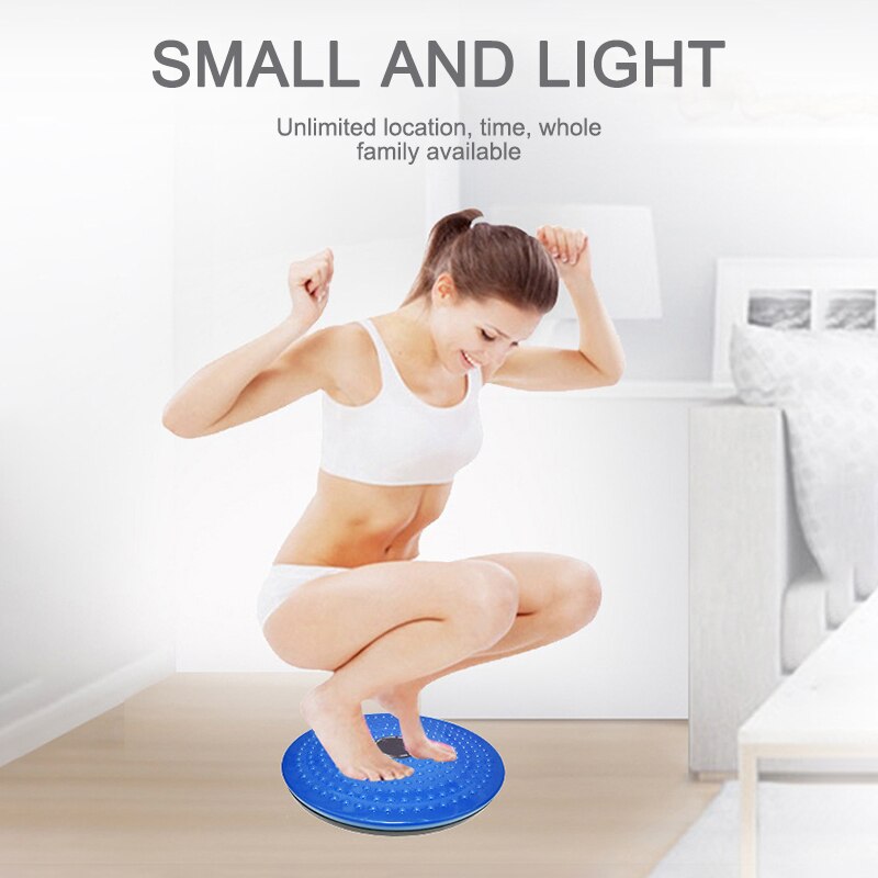 Twist Disc Balance Fitness Board with Foot Massage by HitMyNeed