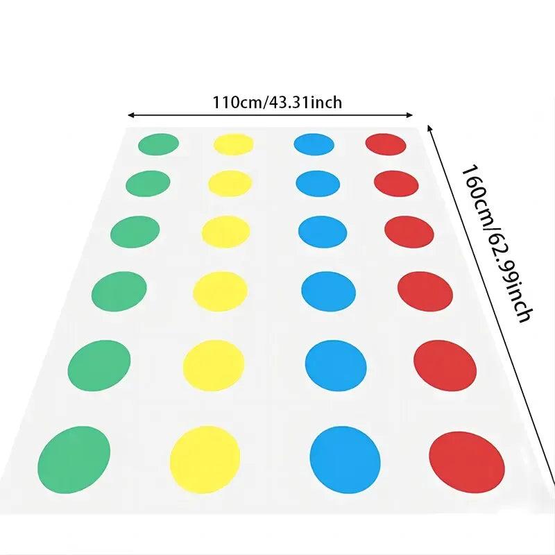 Twist Mat Family Party Body Movement Game by HitMyNeed