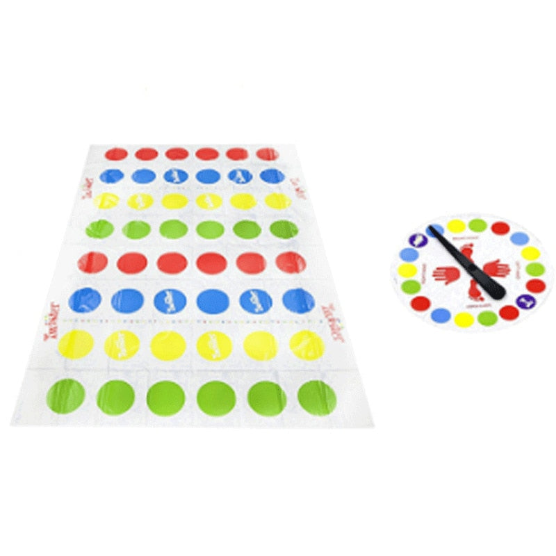Twister Game Mat with Spinner for Family Parties by HitMyNeed
