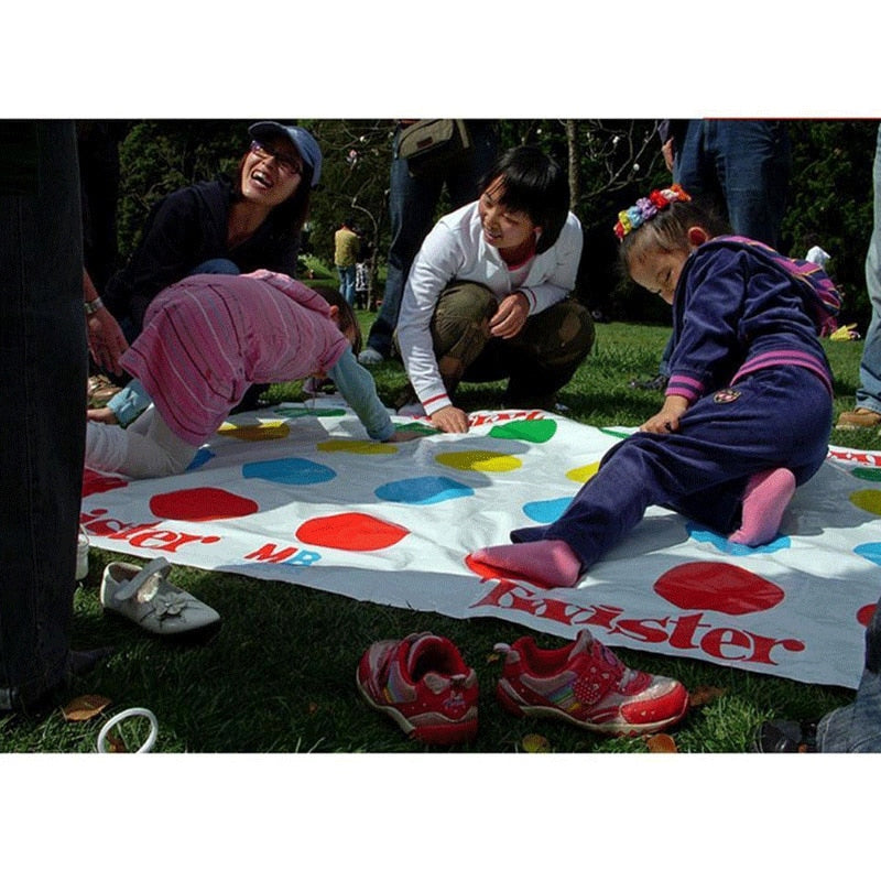Twister Game Mat with Spinner for Family Parties by HitMyNeed