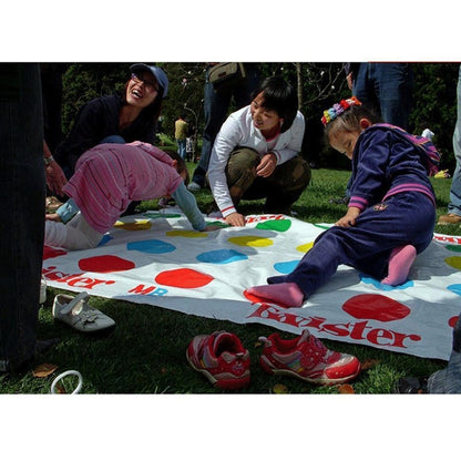 Twister Game Mat with Spinner for Family Parties by HitMyNeed