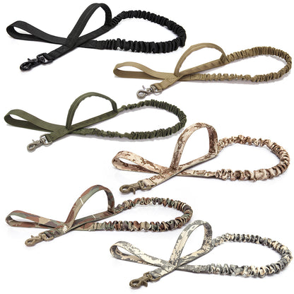 Two Handle Bungee Tactical Dog Leash by HitMyNeed