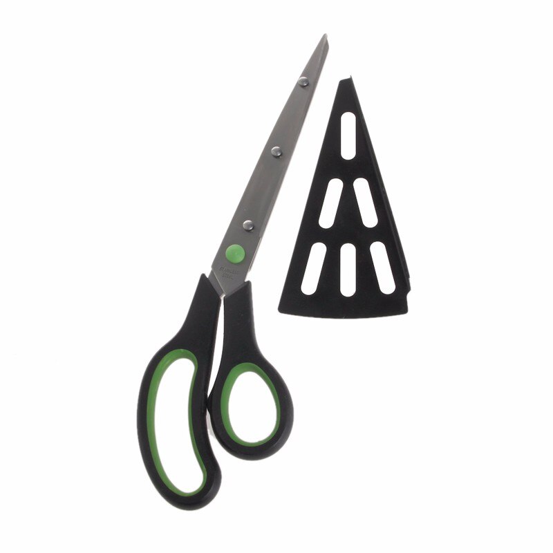 Two-in-One Non-Stick Pizza Shears with Serving Shovel by HitMyNeed