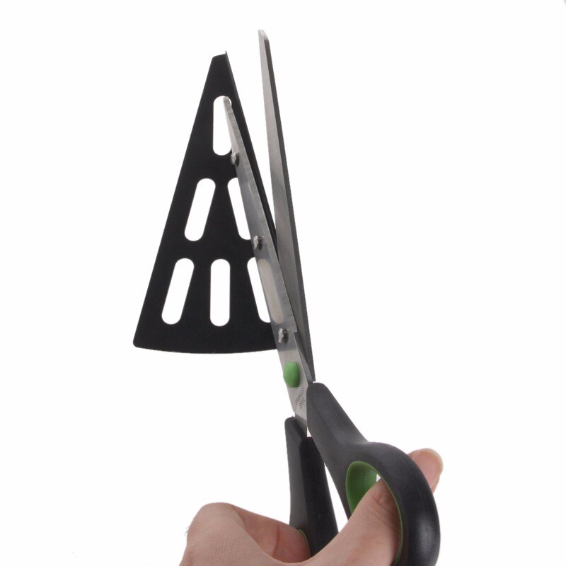Two-in-One Non-Stick Pizza Shears with Serving Shovel by HitMyNeed