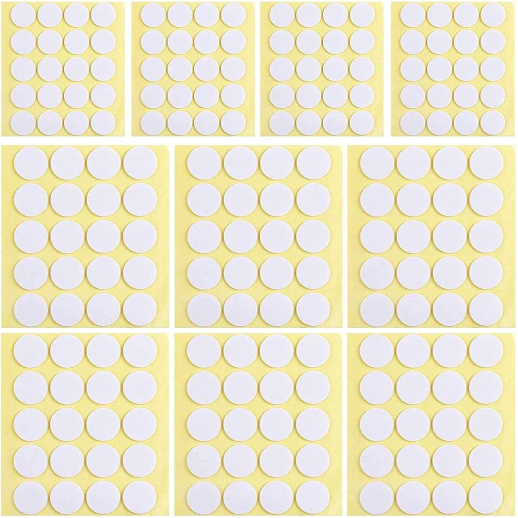 Two-Sided Glue Dots for Candle Wicks (500 Pack) by HitMyNeed