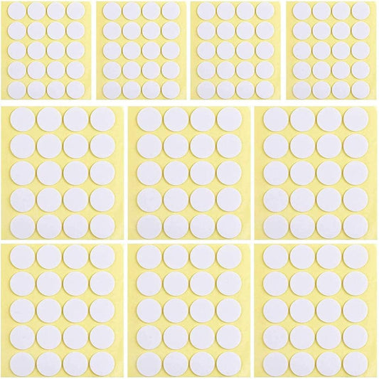 Two-Sided Glue Dots for Candle Wicks (500 Pack) by HitMyNeed