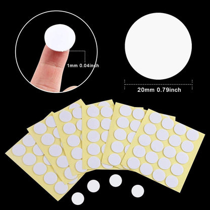 Two-Sided Glue Dots for Candle Wicks (500 Pack) by HitMyNeed