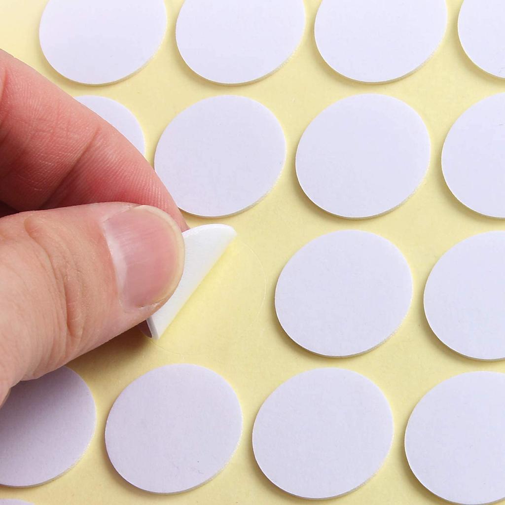 Two-Sided Glue Dots for Candle Wicks (500 Pack) by HitMyNeed