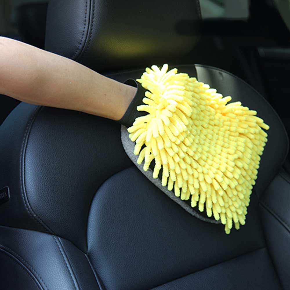Two-Sided Microfiber Car Wash Glove Mitten by HitMyNeed