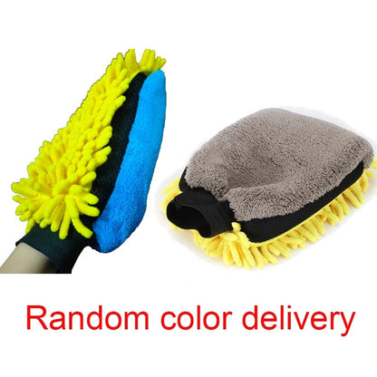 Two-Sided Microfiber Car Wash Glove Mitten by HitMyNeed