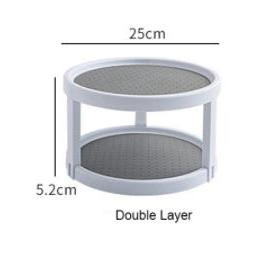 Two-Tier Rotating Can Storage Rack Organizer by HitMyNeed