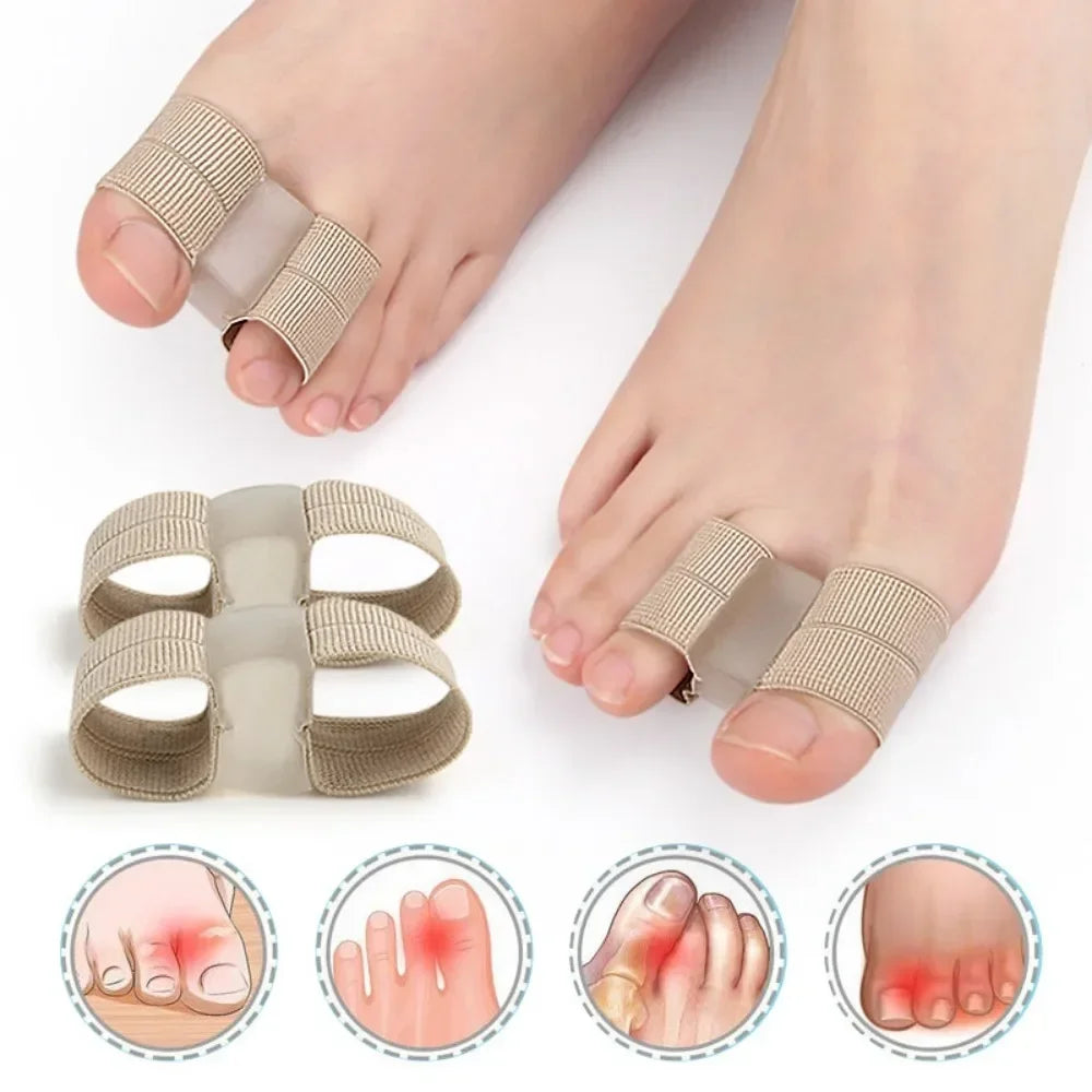 Two Toe Bunion Corrector Hallux Valgus Separator by HitMyNeed