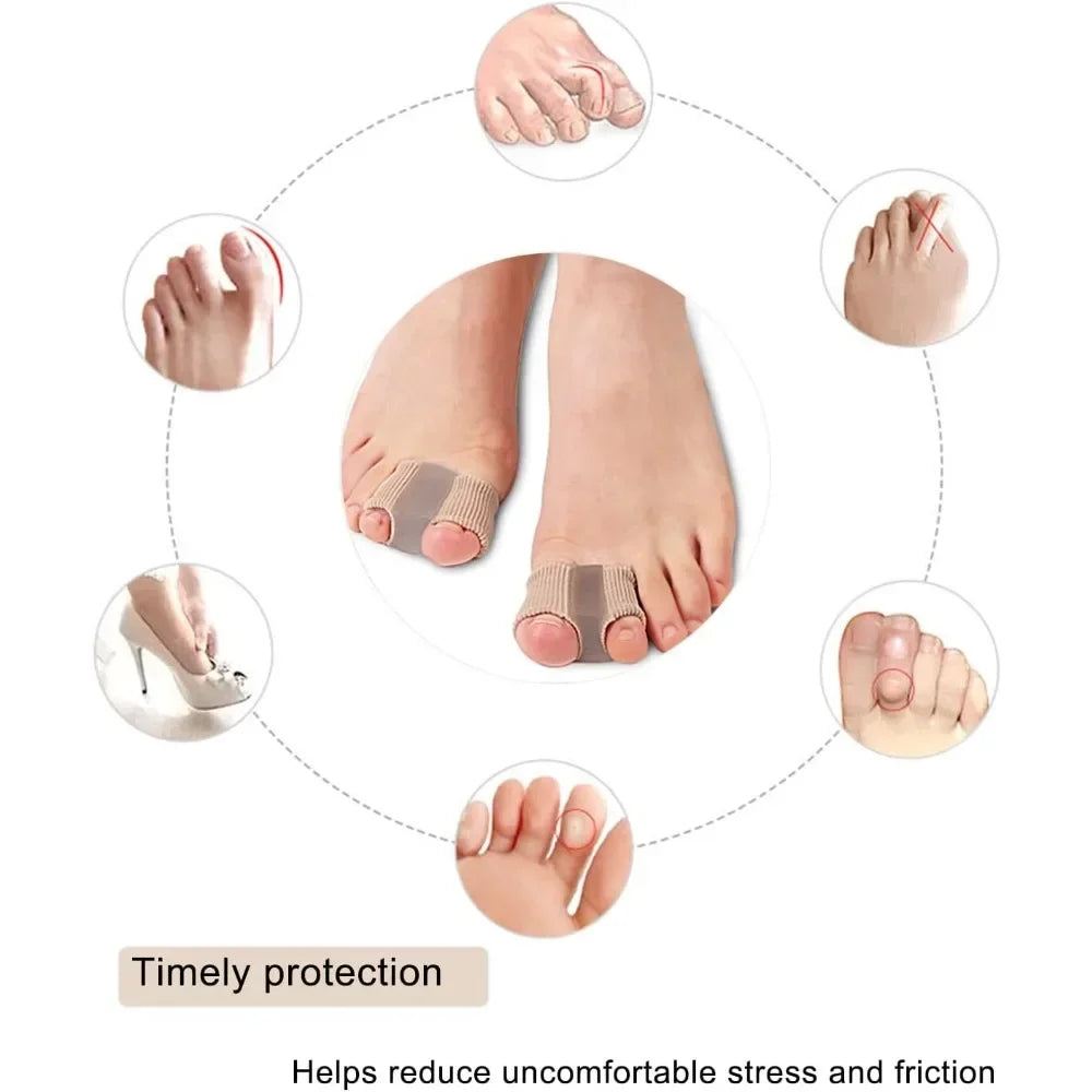 Two Toe Bunion Corrector Hallux Valgus Separator by HitMyNeed
