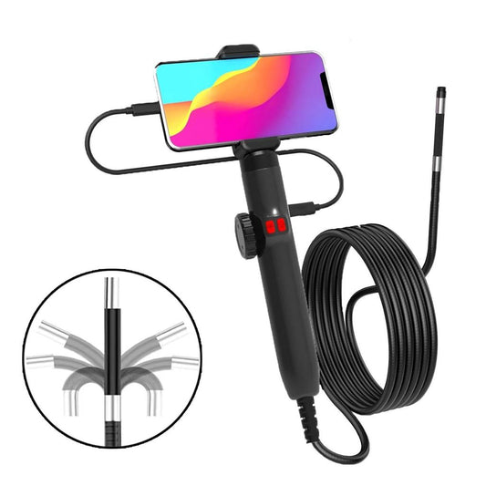 Two-Way 360° Articulating Borescope 1080P 6mm by HitMyNeed