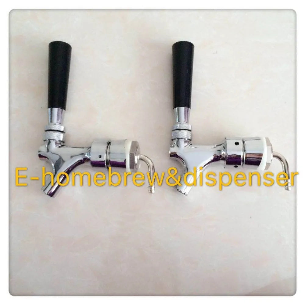 Two Way Stainless Steel Beer Tower with Brass Taps by HitMyNeed