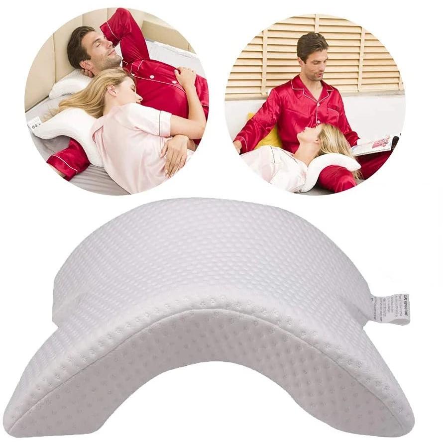 U-Shaped Curved Orthopedic Memory Foam Sleep Pillow by HitMyNeed
