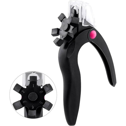 U-Shaped French Acrylic Nail Tip Cutter with Sizer by HitMyNeed