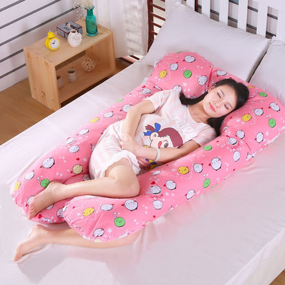 U-Shaped Pregnancy Pillow for Maternity Support by HitMyNeed