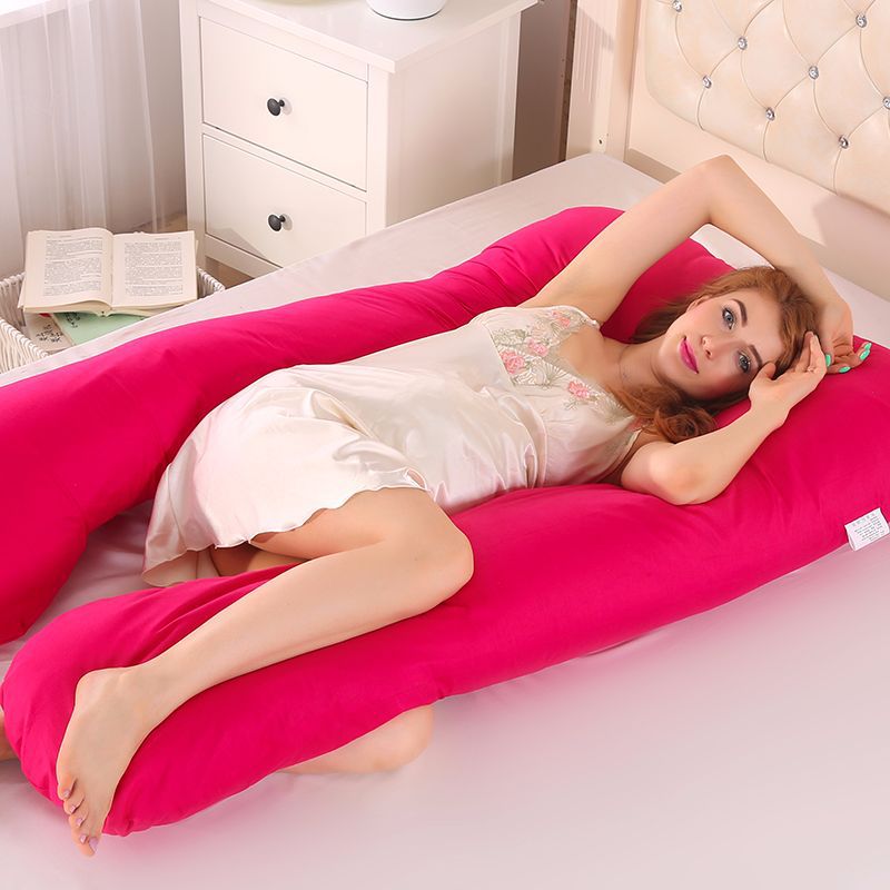 U-Shaped Pregnancy Pillow for Maternity Support by HitMyNeed
