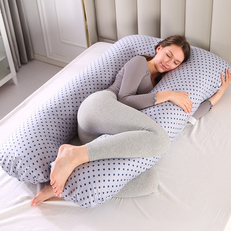 U-Shaped Pregnancy Pillow for Maternity Support star by HitMyNeed
