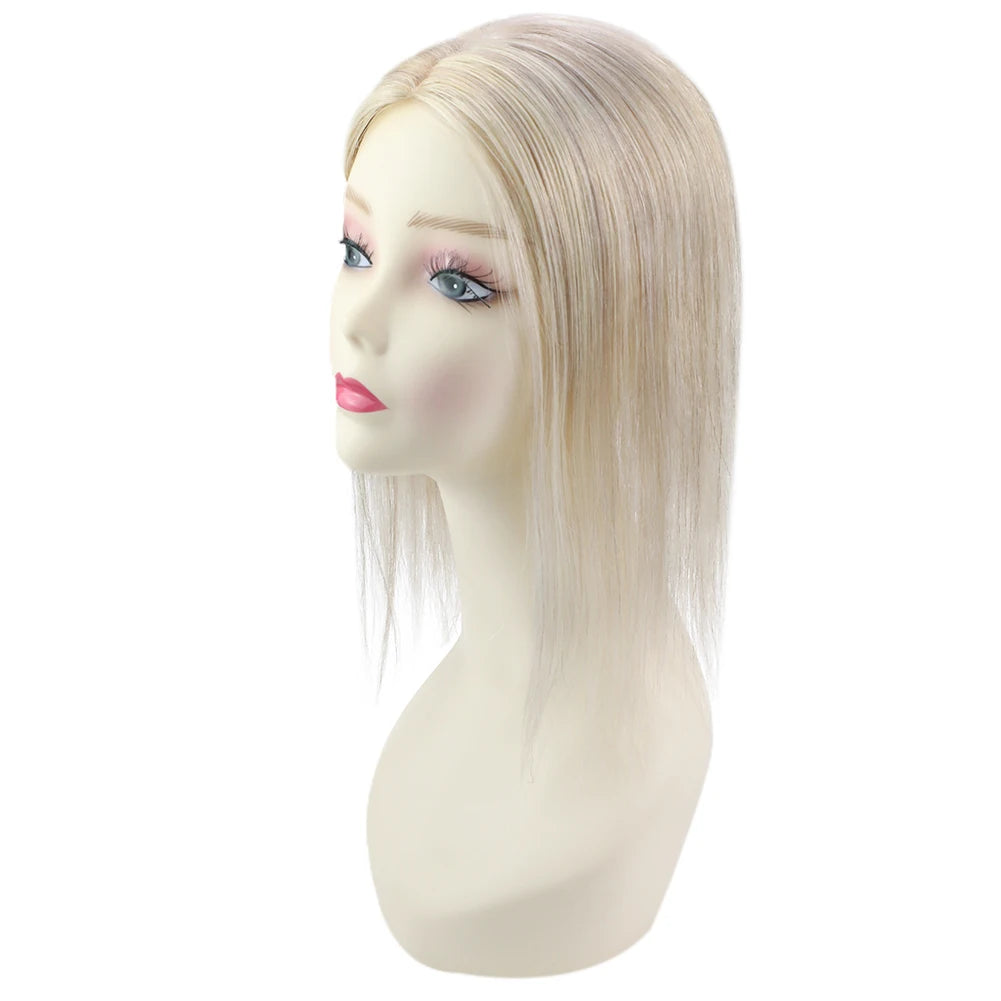 Ugeat 13x13cm Mono Base Human Hair Topper p18-613 12inches30cm by HitMyNeed