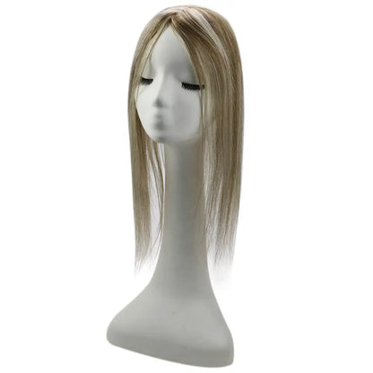Ugeat 13x13cm Mono Base Human Hair Topper p8-60 18-inches45cm by HitMyNeed